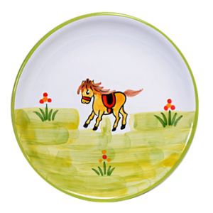 Reggelizős tányér Ló  