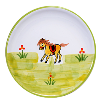 Reggelizős tányér Ló  