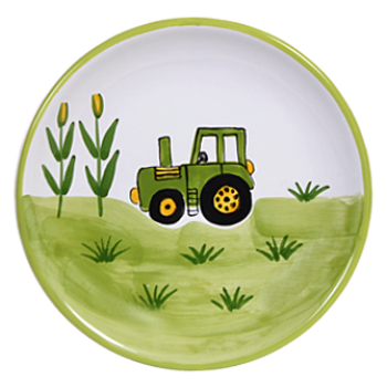 Reggelizős tányér Traktor 