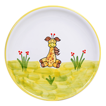 Reggelizős tányér Zsiráf 